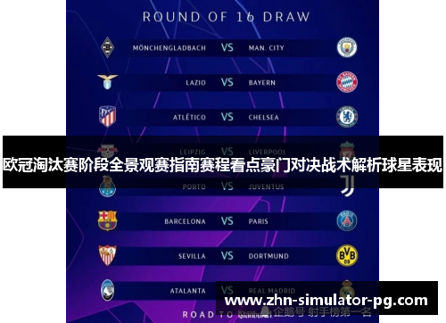 欧冠淘汰赛阶段全景观赛指南赛程看点豪门对决战术解析球星表现 欧冠淘汰赛阶段全景观赛指南赛程看点豪门对决战术解析球星表现